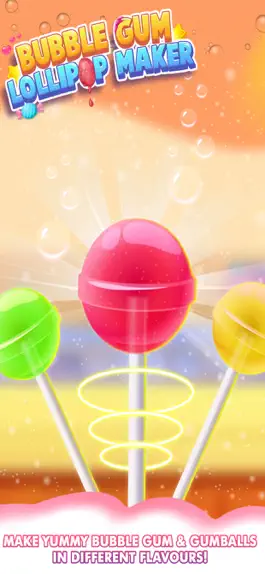 Game screenshot Bubble Gum Lollipop Maker apk