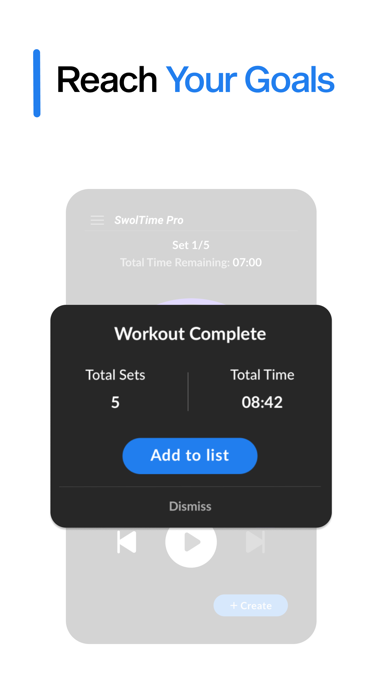 SwolTime - Workout Timerのおすすめ画像4