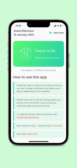 Game screenshot Marconi Tennis mod apk