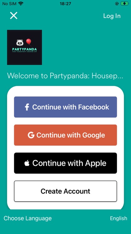 partypanda: Houseparty-Sharing