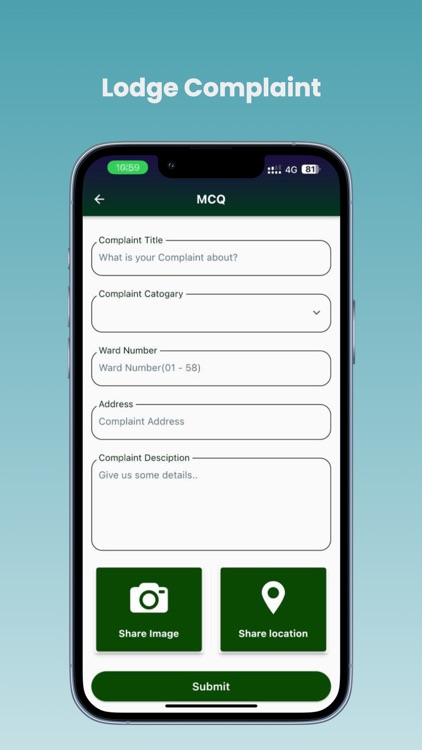 MCQ Complaint App