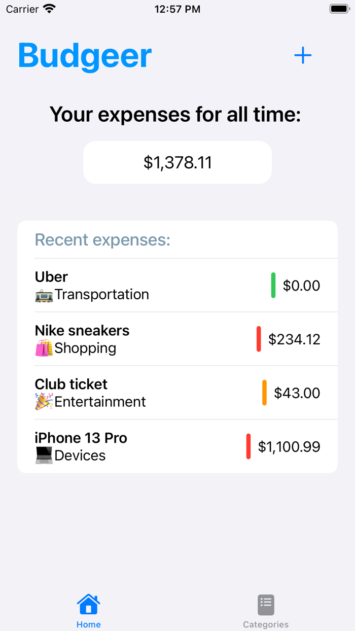Budgeer-manage finances