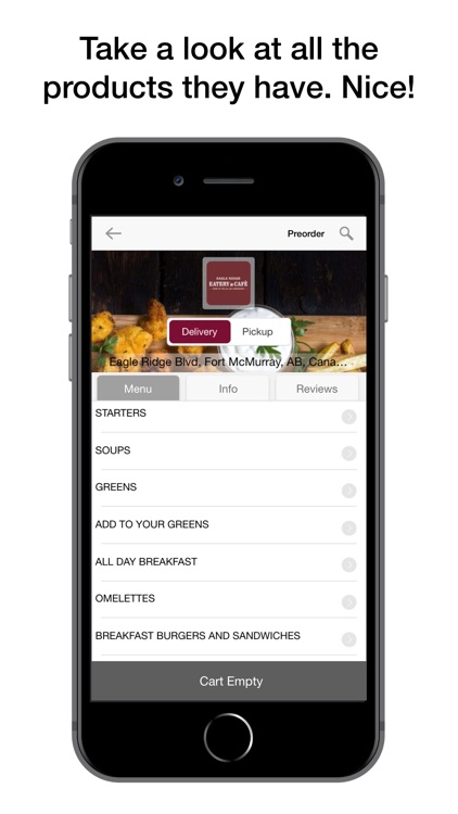 Eagle Ridge Eatery & Cafe App