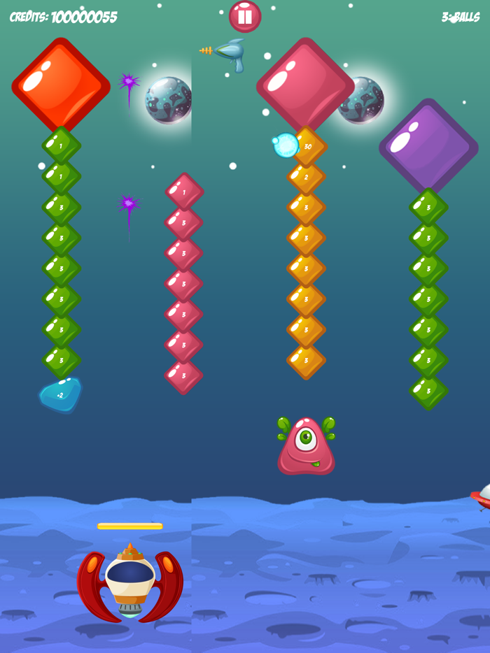 Cosmo Paddle Ball Game