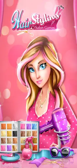 Game screenshot Hair Styling Salon Games mod apk