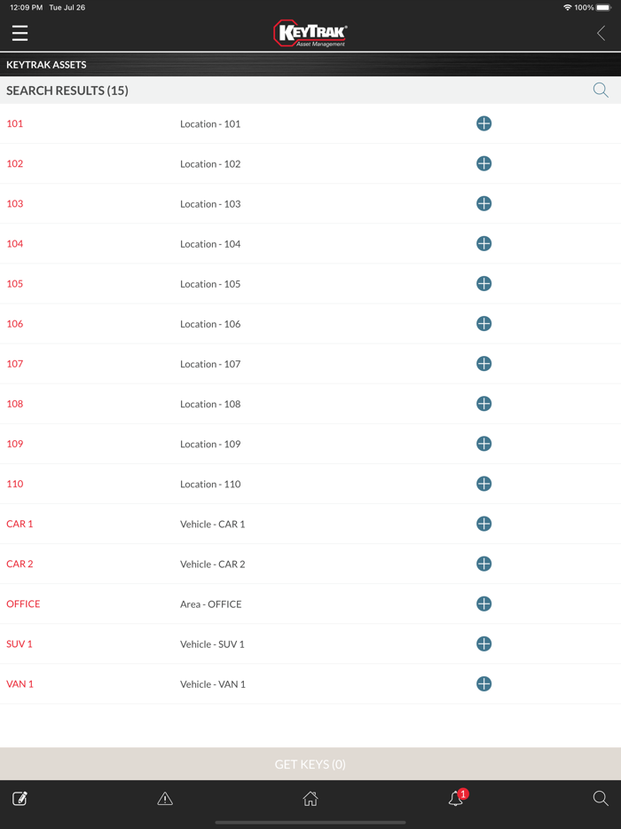 KeyTrak Asset Management