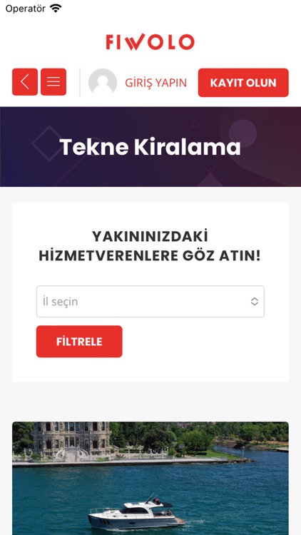 Fiwolo Aradığınız Hizmet