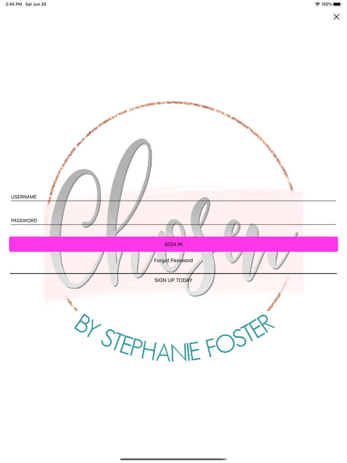 Chosen by Stephanie Foster