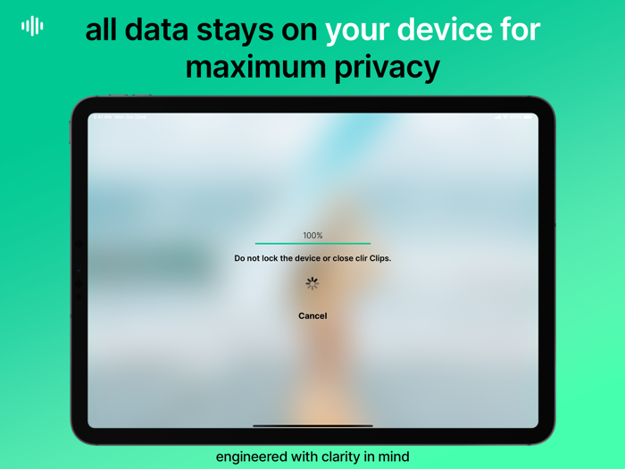Video Noise Cleanup clir Clips