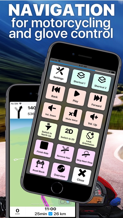 Scenic Motorcycle Navigation screenshot-5