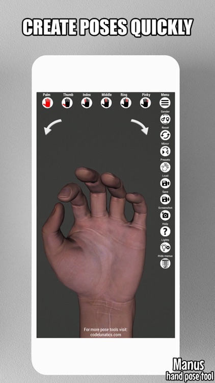 3D file 12 Male hand poses ♂️・3D printer model to download・Cults