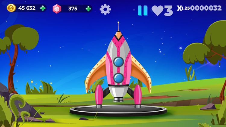 Rocket in Space: Running Games screenshot-3