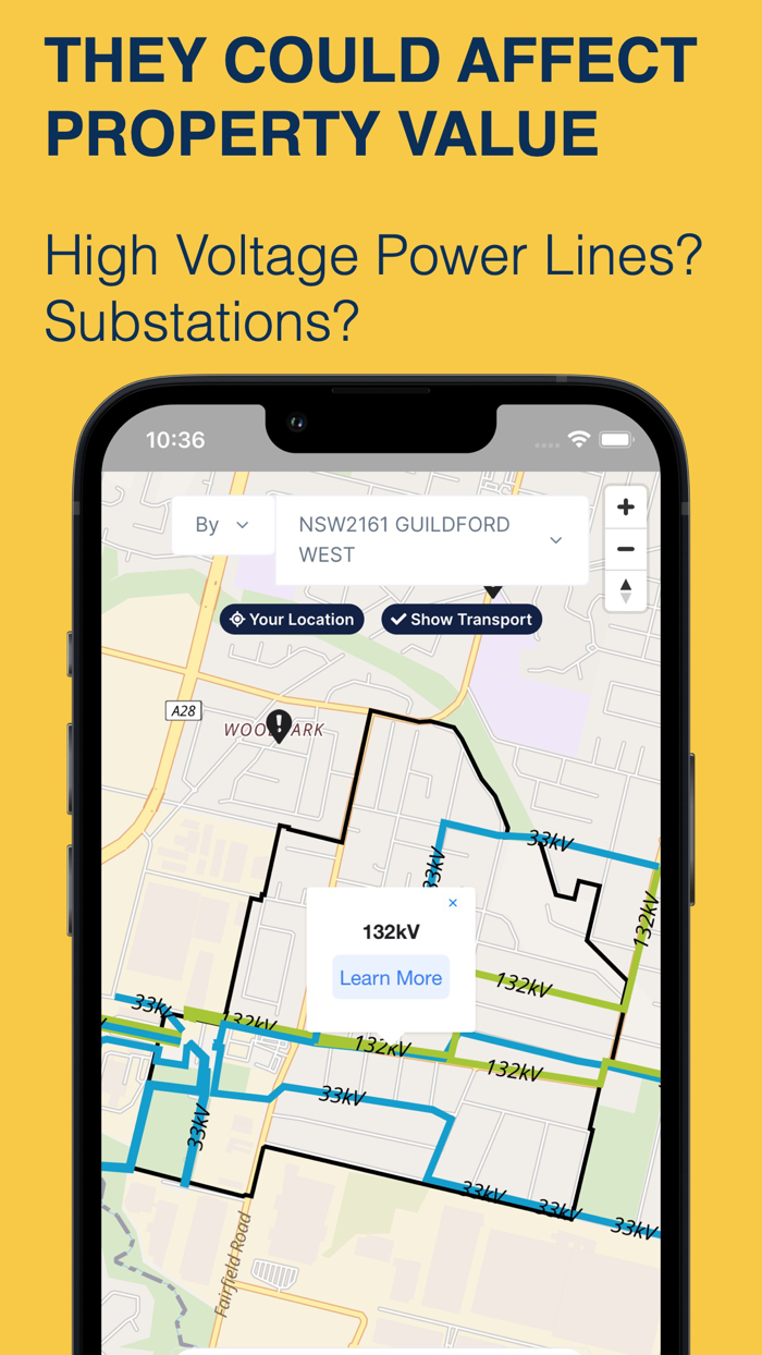 Property Data Map - Sydney NSW