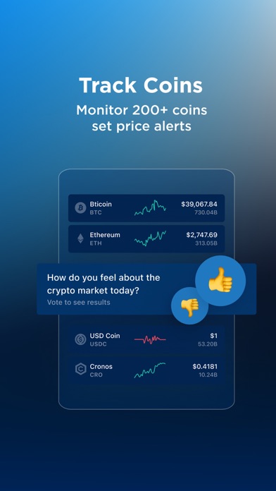Crypto.com Buy BTC, ETH, Shib iPhone app afbeelding 10