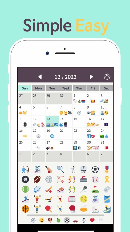 Sticker Calendar: EmojiPlanner