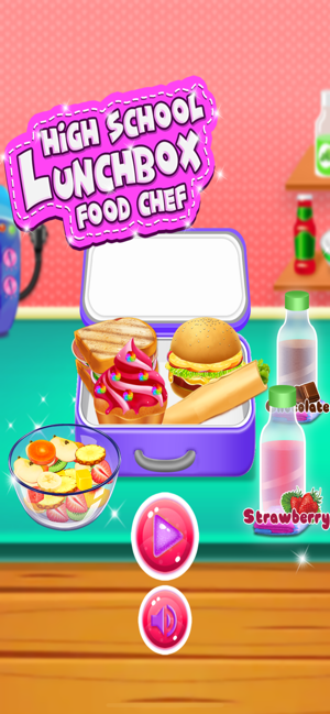 High School Lunchbox Food Chef(圖1)-速報App