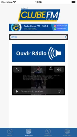 Game screenshot Rádio É Clube FM apk