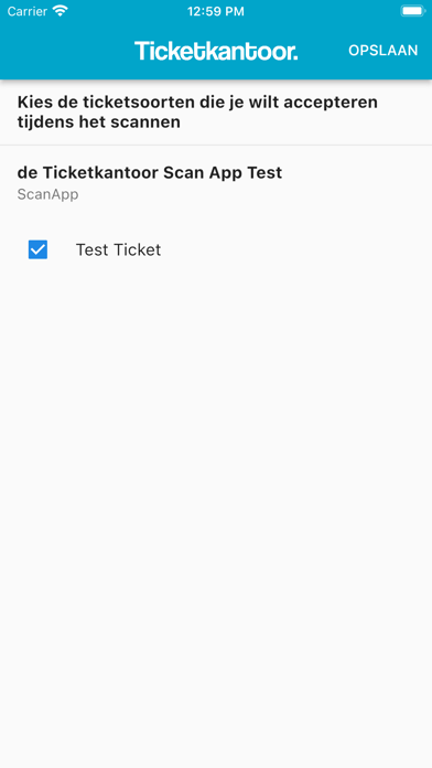 Ticketkantoor screenshot 2