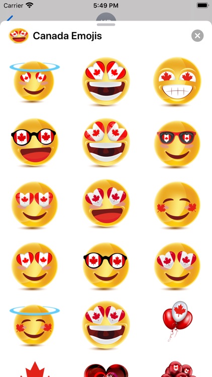 Canada Emojis screenshot-7