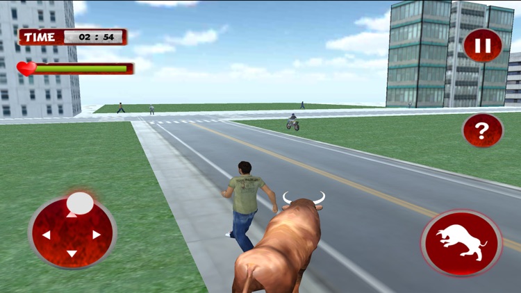 Zoo Bull Attack: Happy Animal screenshot-3