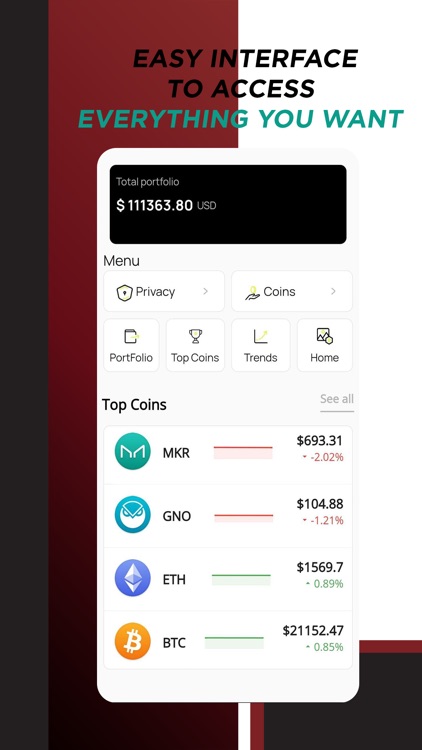 Bitcoin Trader App