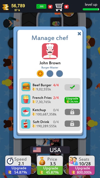 Idle Food Tycoon Game screenshot-4