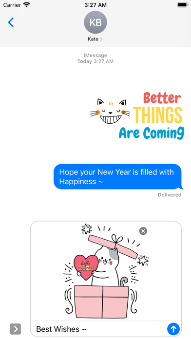 2023 - Happy New Year Stickers screenshot 2