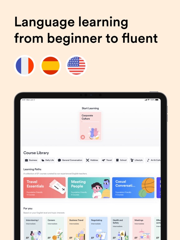 Ef Hello: Learn French Spanish | App Price Drops