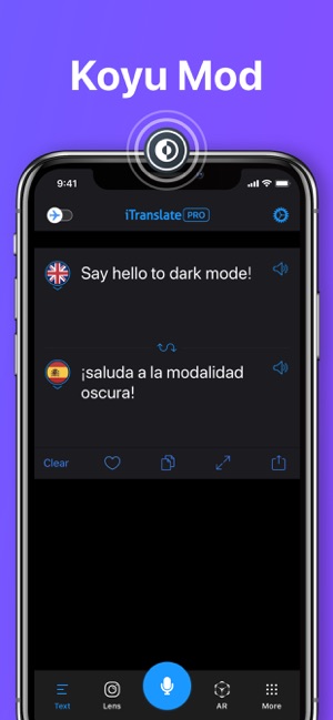 Itranslate Ceviri Ve Sozluk App Store Da