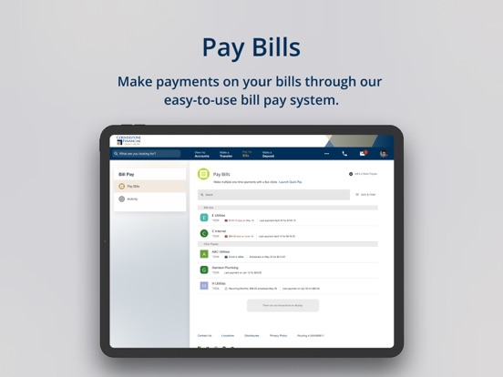 Cornerstone Financial CU screenshot 3