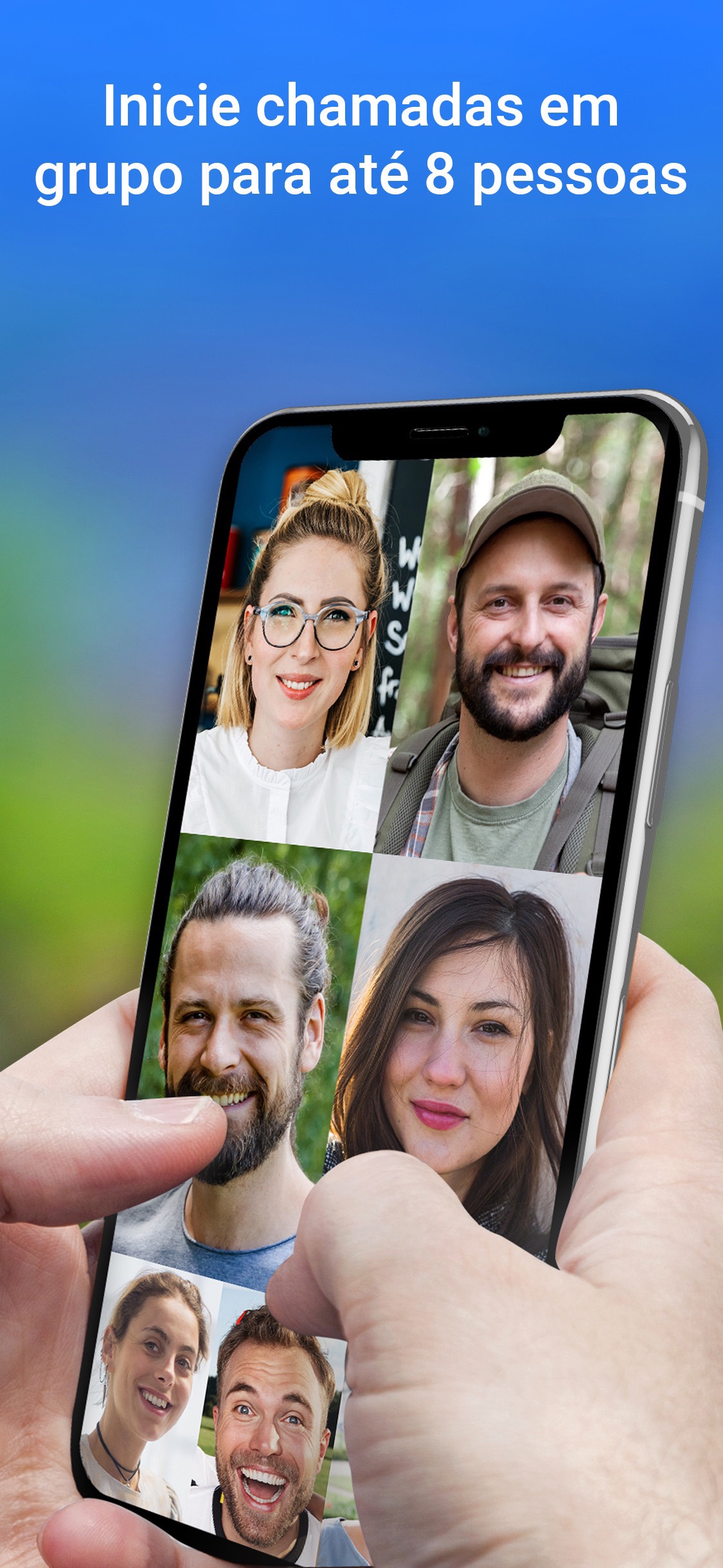 Screenshot do app Google Duo: Videochamadas