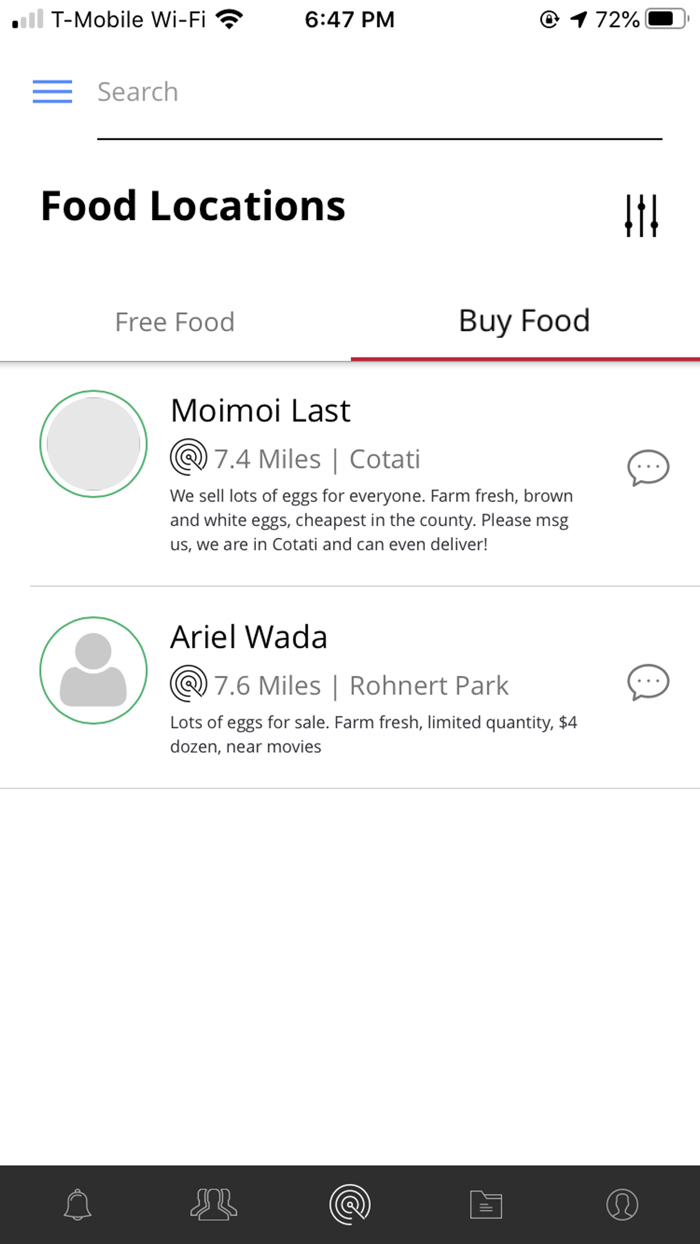 LocalFoods App