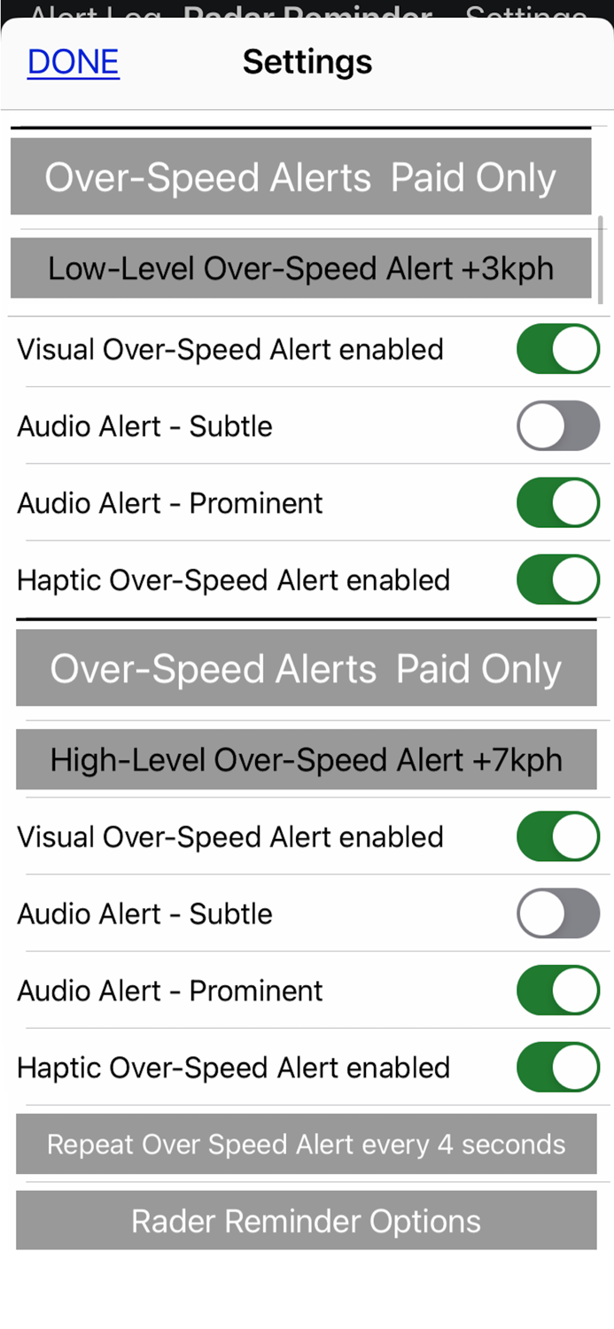 Radar Reminder South Australia