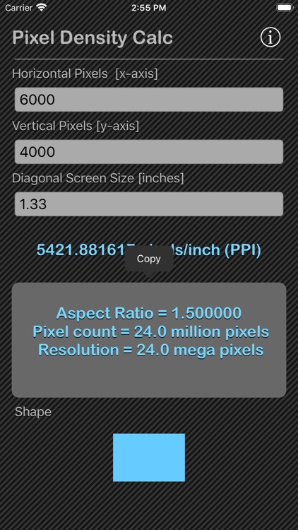 Pixel Density Calc screenshot-3
