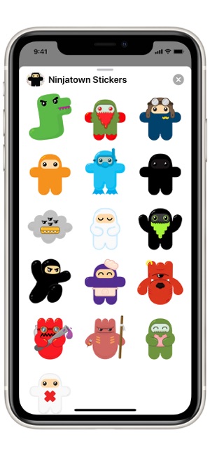 Ninjatown Stickers(圖2)-速報App