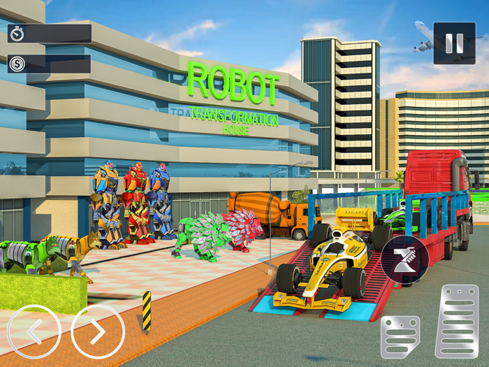 转变 机器人 运输 卡车