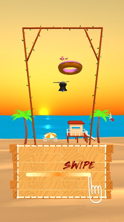 Bouncy Beach - Hoop Game screenshot-0