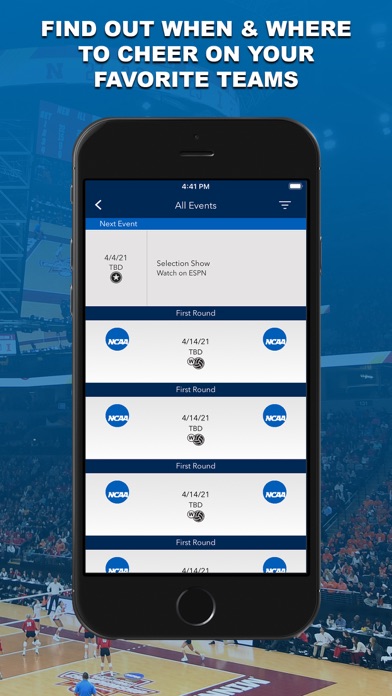 How to cancel & delete NCAA Volleyball Championship from iphone & ipad 3