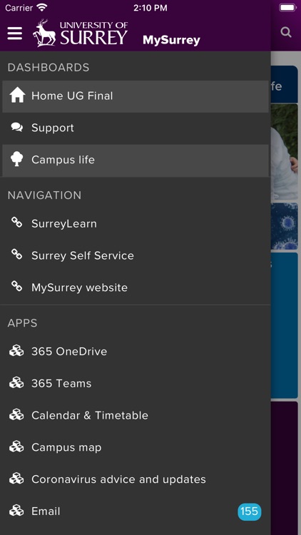 MySurrey University App