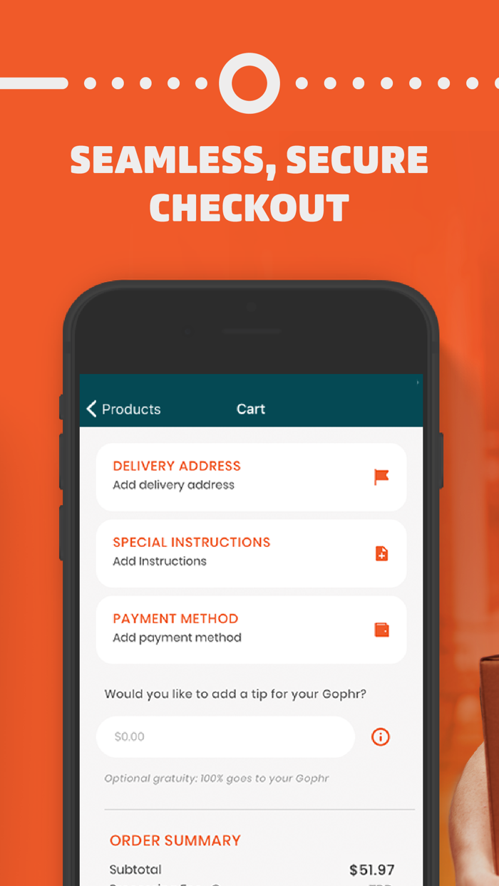 GOPHR Local Stores Delivered