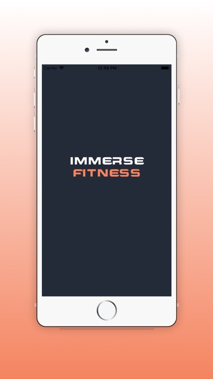 Immerse Fitness App