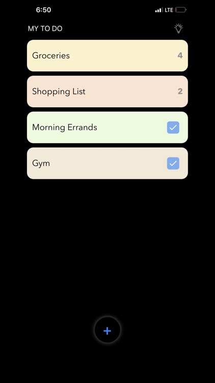 My To Do - errands checklist