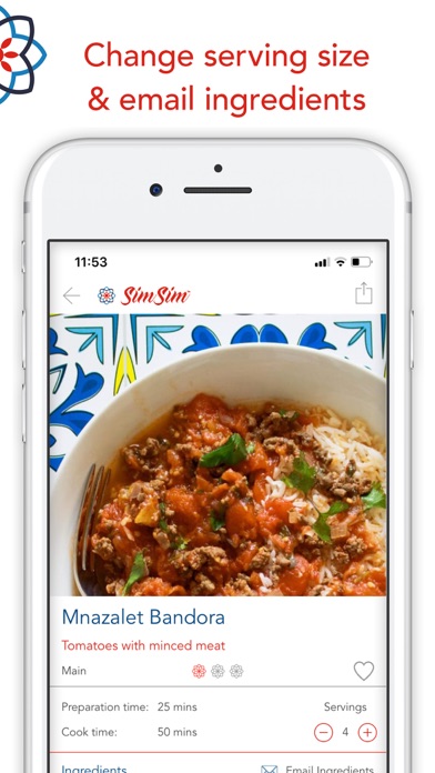 SimSim Middle Eastern Recipes screenshot 3
