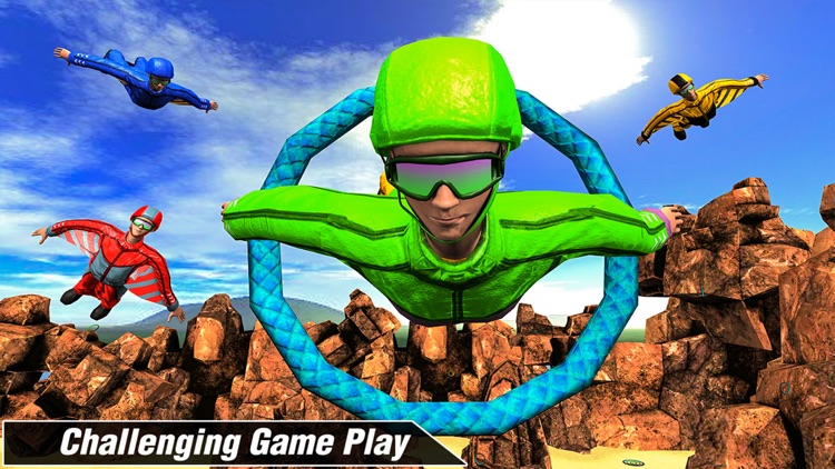 Wingsuit Flying Stunt 3D screenshot-4