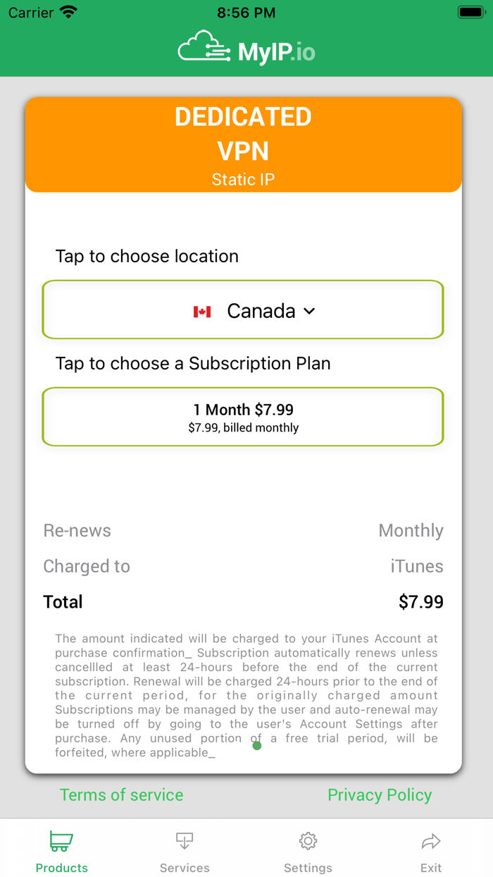 MyIP.io Your Personal VPN / IP
