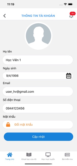 mobiEdu - Học viên