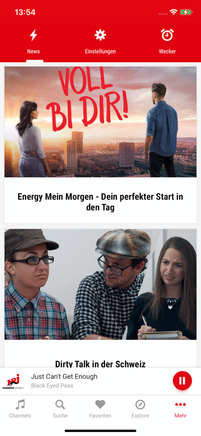 Energy Radio - Der Radioplayer