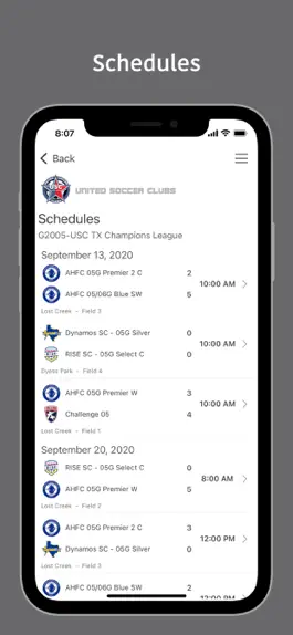 Game screenshot United Soccer Clubs apk