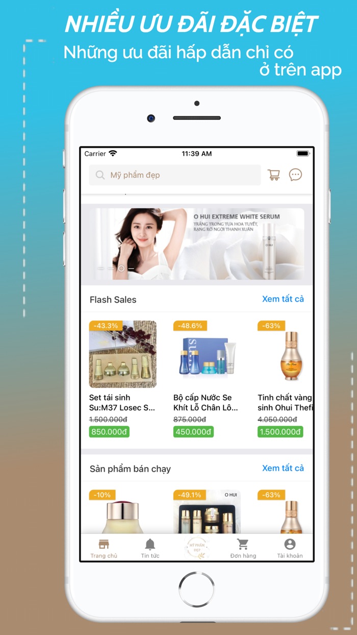 Mỹ phẩm đẹp - Hàng xịn giá tốt