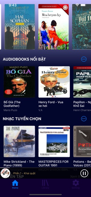 Kho eBooks & Audiobooks